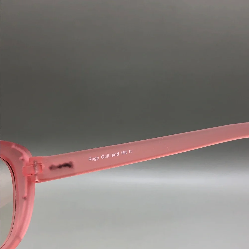 Goodr Runway Blue Light Glasses - Rage Quit And Hit It cat eye NON PRESCRIPTION